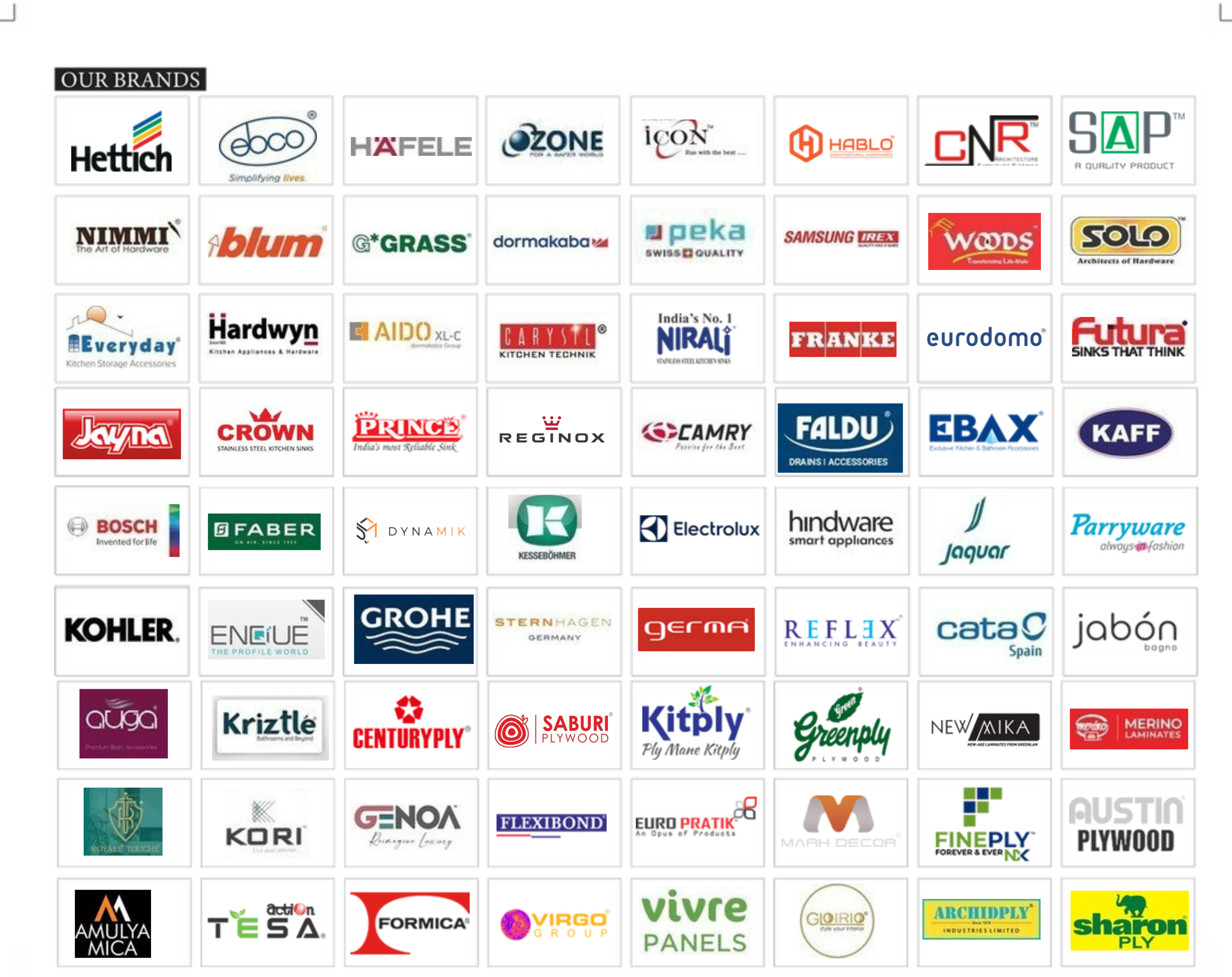Home Interior product brands on Singapore Hardwares & Interiors