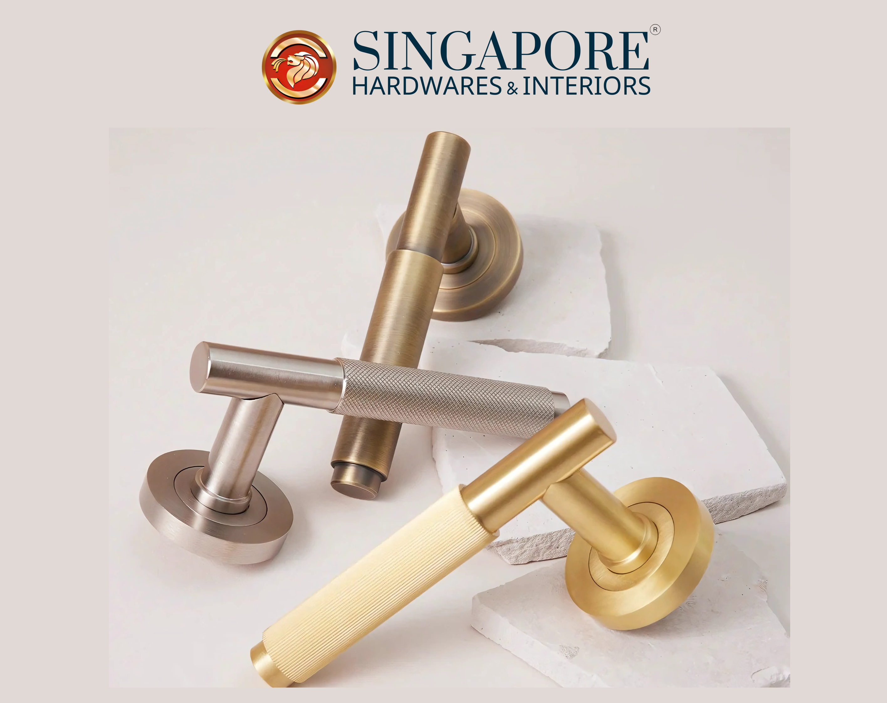 Brass Door handles